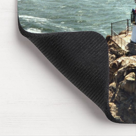 Point Reyes Light, California Mousepad Muismat (Hoek)