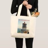 Point Reyes Lighthouse, Californië Grote Tote Bag (Voorkant (product))