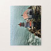 Point Reyes Lighthouse, Californië Legpuzzel (Verticaal)