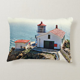 Point Reyes Lighthouse, Californië Pillow Accent Kussen