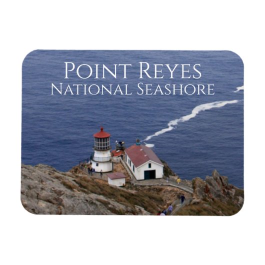 Point Reyes Lighthouse Magnet Magneet (Horizontaal)