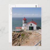 Point Reyes Lighthouse, Marin County, Californië Briefkaart (Voorkant / Achterkant)