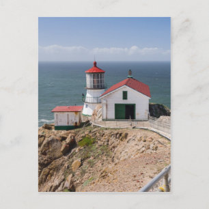 Point Reyes Lighthouse, Marin County, Californië Briefkaart