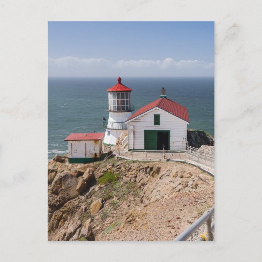 Point Reyes Lighthouse, Marin County, Californië Briefkaart (Voorkant)