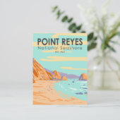 Point Reyes National Seashore  Briefkaart (Staand voorkant)