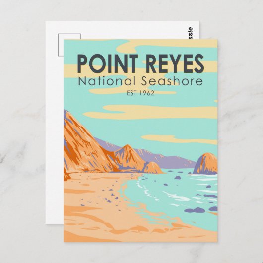 Point Reyes National Seashore  Briefkaart (Voorkant / Achterkant)