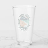 Point Reyes National Seashore California Badge Glas (Achterkant)