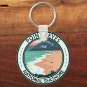 Point Reyes National Seashore California Badge Sleutelhanger (Voorkant)