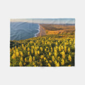 Point Reyes National Seashore California Fleece Deken (Voorkant (Horizontaal))
