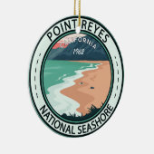Point Reyes National Seashore California Keramisch Ornament (Rechts)