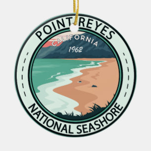 Point Reyes National Seashore California Keramisch Ornament
