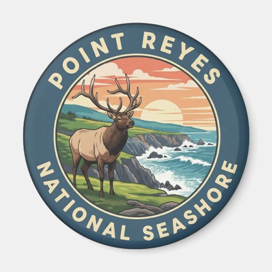 Point Reyes National Seashore California Magnet (Voorkant)