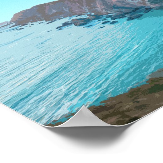 Point Reyes National Seashore California  Poster (Hoek)