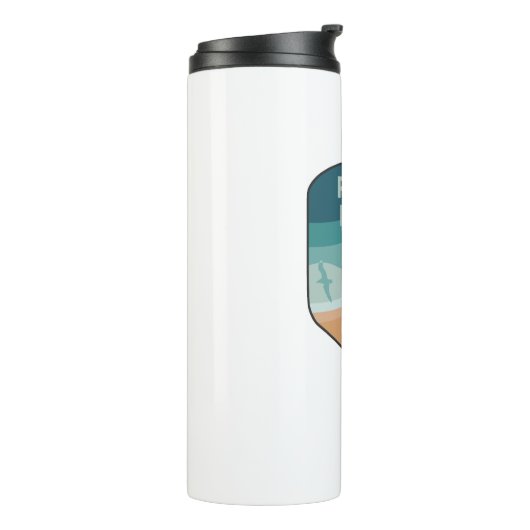 Point Reyes National Seashore California Seagulls Thermosbeker (Gedraaid links)