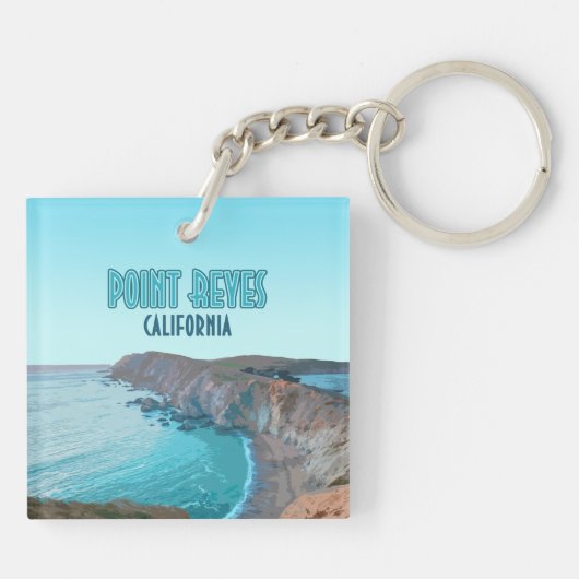 Point Reyes National Seashore California  Sleutelhanger (Achterkant)
