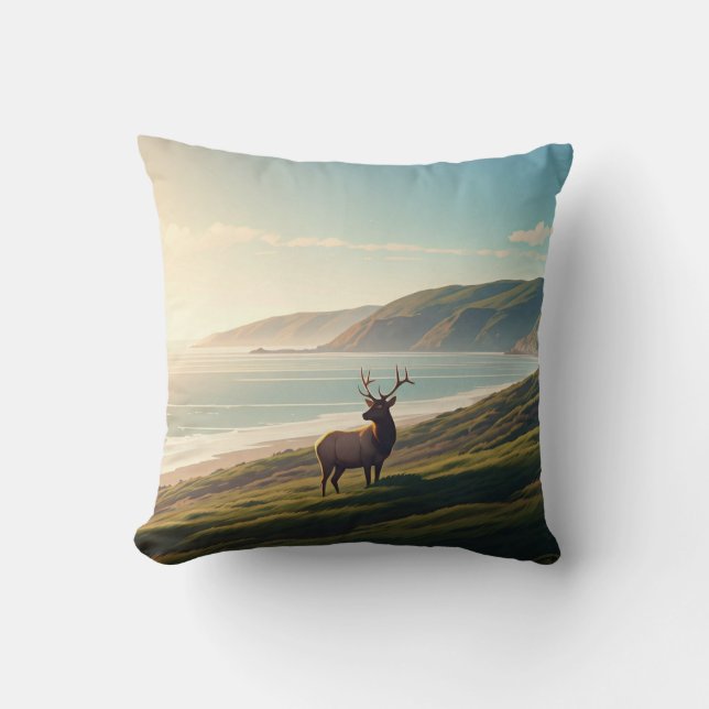 Point Reyes National Seashore Elk Kussen (Voorkant)
