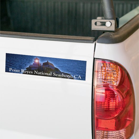 Point Reyes National Seashore Lighthouse CA Bumper Bumpersticker (Op Truck)