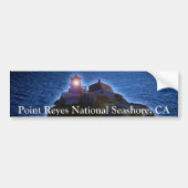 Point Reyes National Seashore Lighthouse CA Bumper Bumpersticker (Voorkant)