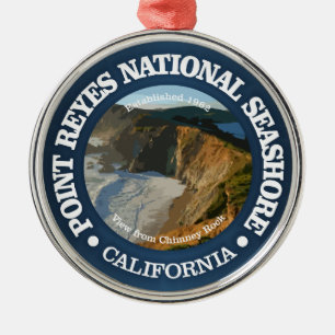 Point Reyes National Seashore Metalen Ornament