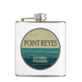 Point Reyes National Seashore Ocean Birds Heupfles (Voorkant)