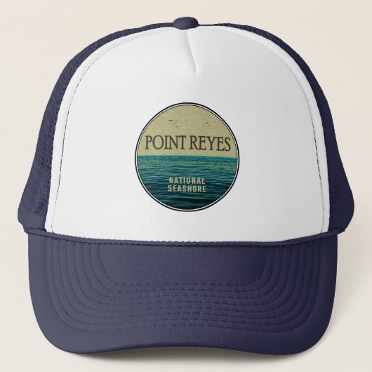 Point Reyes National Seashore Ocean Birds Trucker Pet (Voorkant)