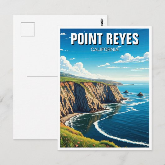 Point Reyes National Seashore Reizen Briefkaart (Voorkant / Achterkant)