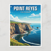 Point Reyes National Seashore Reizen Briefkaart (Voorkant)