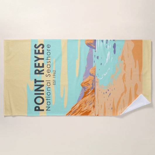 Point Reyes National Seashore Strandlaken (Voorkant)