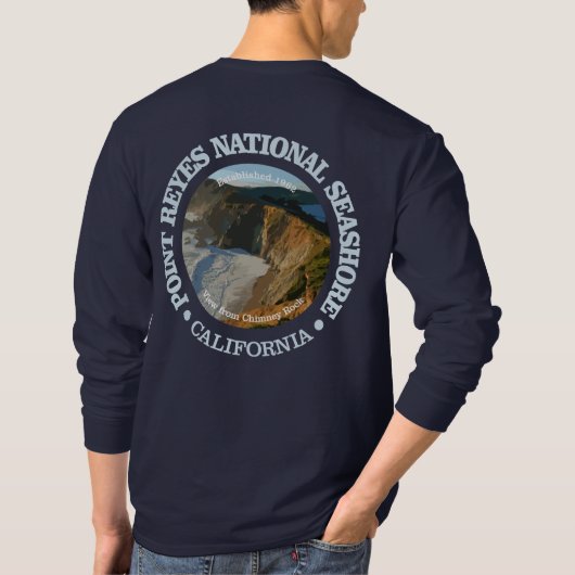 Point Reyes National Seashore T-shirt (Achterkant)
