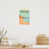 Point Reyes National Seashore Vintage Poster (Keuken)