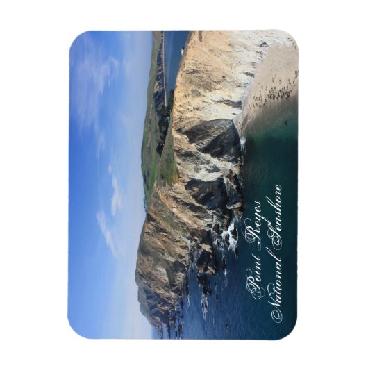 Point Reyes nationale zeescheepmagneet Magneet (Verticaal)