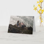 Point Reyes vuurtoren Kaart (Gele Bloem)