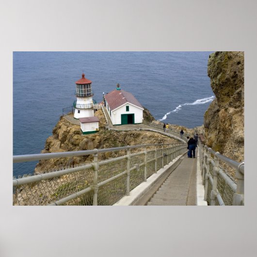 Point Reyes vuurtoren Poster (Voorkant)