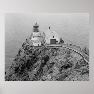 Point Reyes vuurtoren Poster