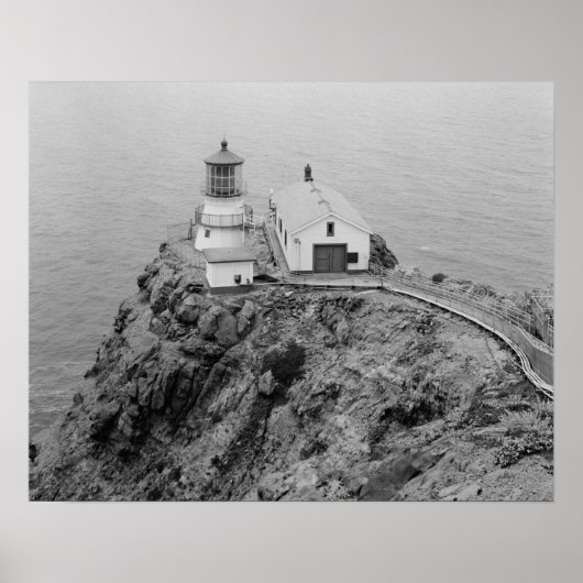 Point Reyes vuurtoren Poster (Voorkant)