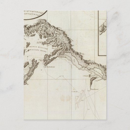 Point Riou to Point Possession Alaska Briefkaart (Voorkant)