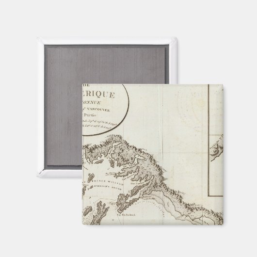 Point Riou to Point Possession Alaska Magneet (Voorkant / Achterkant)