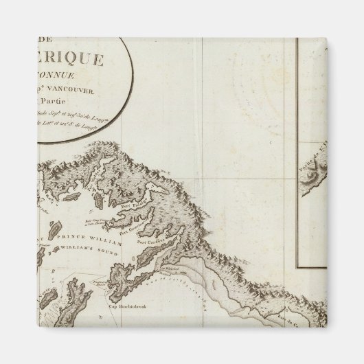 Point Riou to Point Possession Alaska Magneet (Voorkant)