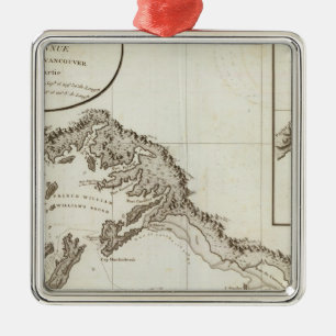 Point Riou to Point Possession Alaska Metalen Ornament