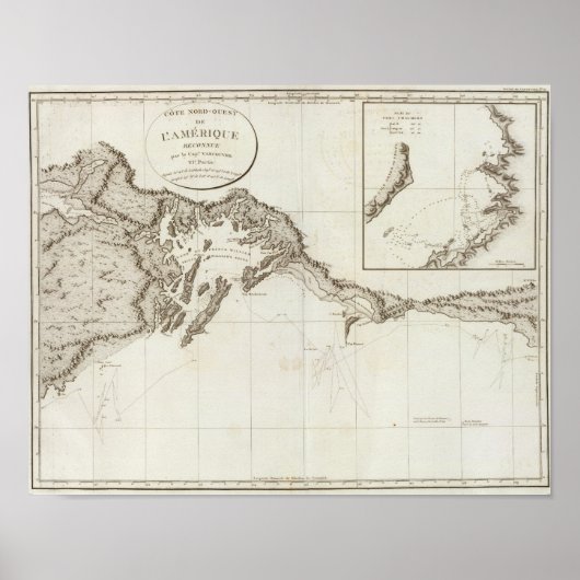 Point Riou to Point Possession Alaska Poster (Voorkant)