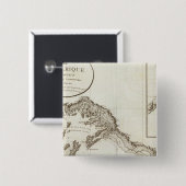 Point Riou to Point Possession Alaska Vierkante Button 5,1 Cm (Voorkant /achterkant)