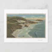 Point Sur, Carmel San Simeon Section, Hwy 1 Uitzic Briefkaart (Voorkant)
