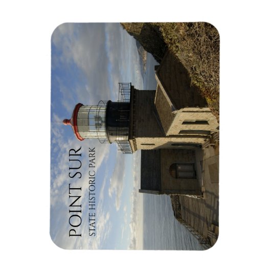 Point Sur Lighthouse Point Sur State Historic Park Magneet (Verticaal)