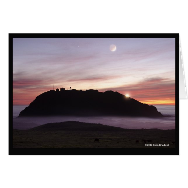 Point Sur Moon (Voorkant Horizontaal)
