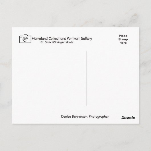 Point Udall St. Croix US Maagdeneilanden Briefkaart (Achterkant)