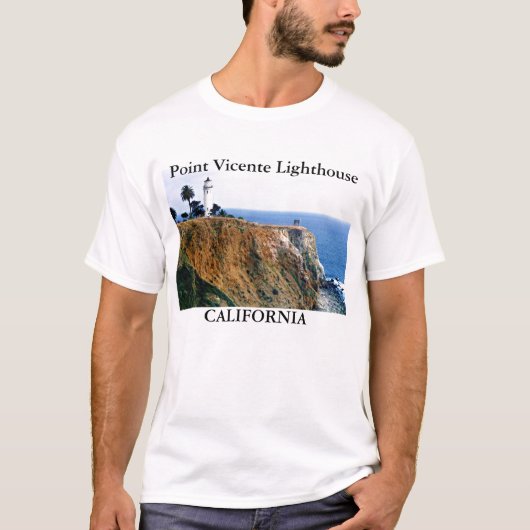 Point Vicente Lighthouse, California T-Shirt (Voorkant)