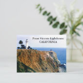 Point Vicente Lighthouse, Californië Briefkaart (Staand voorkant)