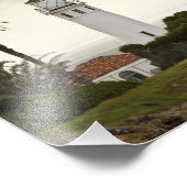 Point Vicente Lighthouse Foto Afdruk (Hoek)