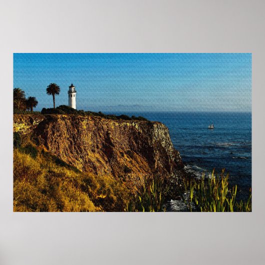 Point Vicente Lighthouse Poster (Voorkant)