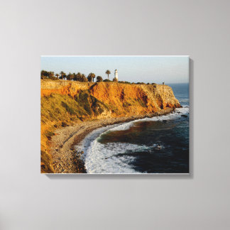 Point Vincente California Canvas Afdruk